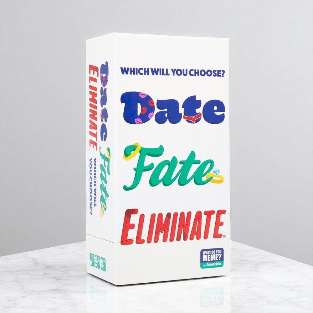 Date Fate Eliminate Board Game, Card Game